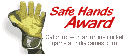 The Safe Hands Award: Catch up with an online cricket game at indiagames.com