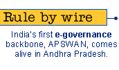 Rule by wire: India's first e-governance backbone, APSWAN, comes alive in Andhra Pradesh.