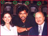 Manisha Koirala, Gajendra Singh and Anupam Kher