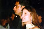 Abhishek Bachchan and Kareena Kapoor at the music launch of Refugee