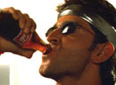 Hrithik Roshan in the Coke ad