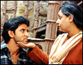 Hrithik Roshan and Jaya Bachchan in Fiza