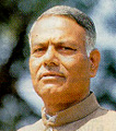 Indian Finance Minister Yashwant Sinha