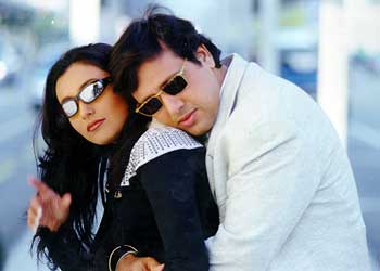 Govinda and Rani Mukherjee in Hadh Kar Di Aapne