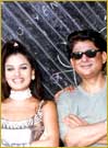 Tejaswini Kolhapure with Tutu Sharma