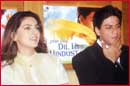 Juhi Chawla and Shah Rukh Khan