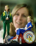 The all-Australian Barbie, with friend Becky