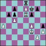 The board position before the 40th move