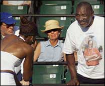 Venus Williams and Richard Williams