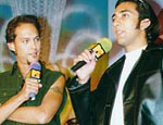 Danny McGill with Rahul Khanna