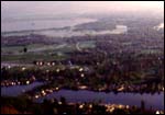 The view of Srinagar of Shankaracharya Hill