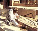 A Jaisalmer craftsman at work